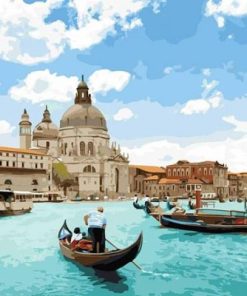 Santa Maria Della Salute Venice Paint By Number