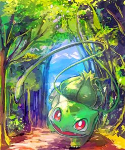 Bulbasaur Art Paint By Numbers