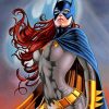 Batgirl Marvel Paint by number