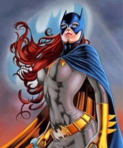 Batgirl Marvel Paint by number