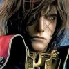 Captain Harlock Face Paint by number