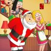 Christmas American Dad Paint by number