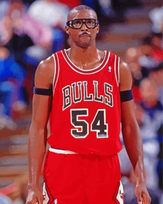 Horace Grant Player Paint by number