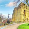 Knaresborough Castle England paint by number