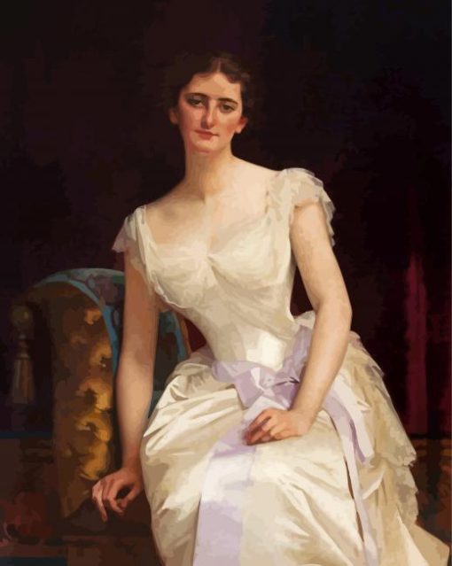 Mary Victoria Leiter By Alexandre Cabanel Paint by number