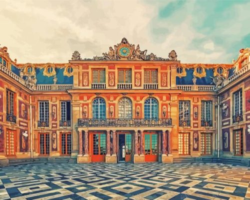 Palace Of Versailles paint by number