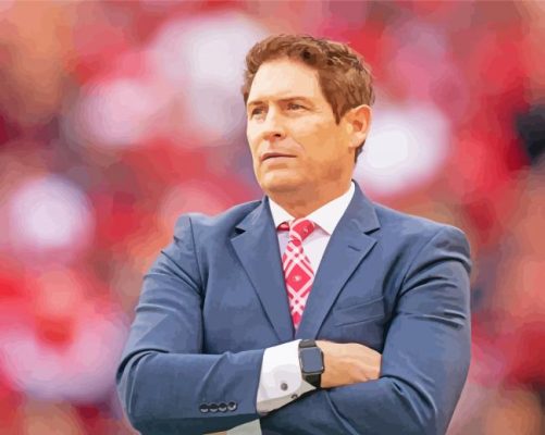 Steve Young paint by number