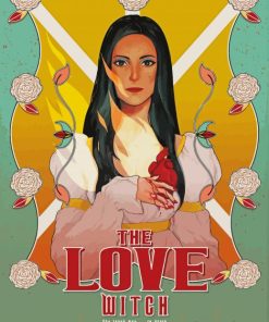 The Love Witch Poster Art Paint by number