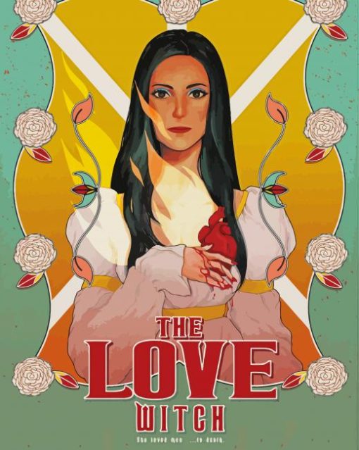 The Love Witch Poster Art Paint by number