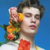 Nicholas Galitzine With Flowers Paint by number