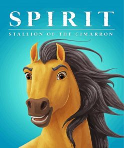 Spirit Stallion Of The Cimarron Poster Art paint by number