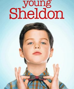 Young Sheldon Poster Paint by number