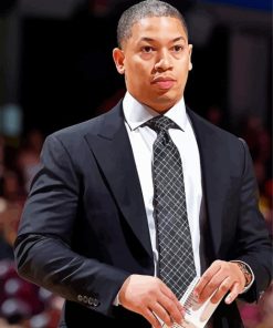 Basketball Coach Tyronn Lue Paint by number