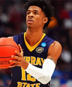 Basketballer Ja Morant paint by number