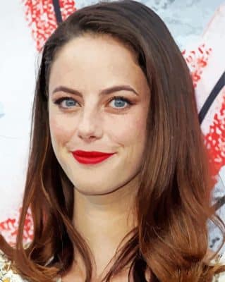 Brazilian Actress Kaya Scodelario paint by number