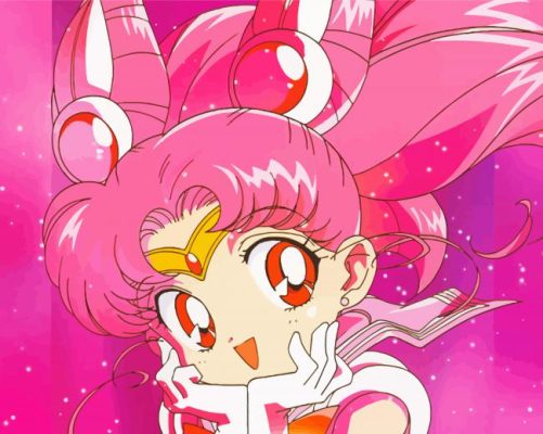 Cute Chibiusa paint by number