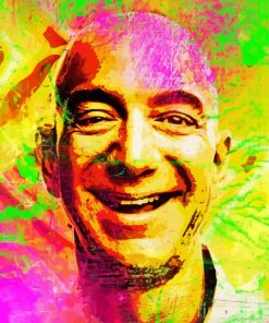 Jeff Bezos Art Paint by number