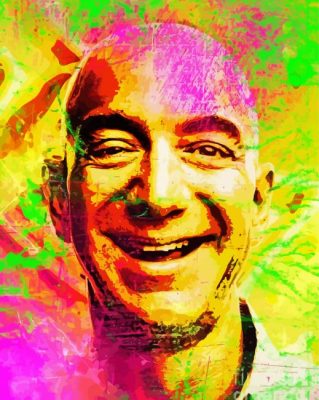 Jeff Bezos Art Paint by number