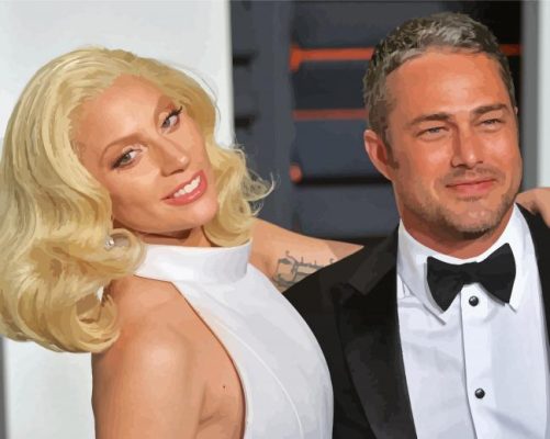 Lady Gaga And Taylor Kinney paint by number