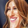 Sarah Jessica Parker Caricature paint by number