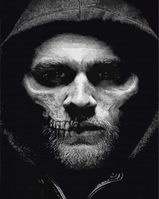 Sons Of Anarchy Movie Poster paint by number