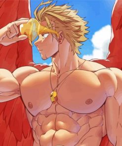 Strong Hawks My Hero Academia Character paint by number