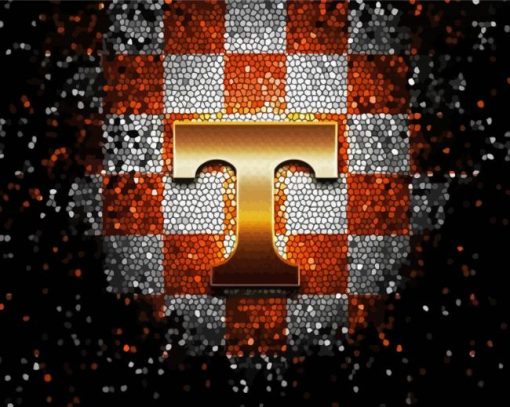 Tennessee Vols Logo paint by number