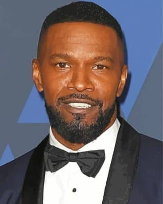 Classy Jamie Foxx Paint by number