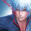 Gintoki Gintama Anime Character Art Paint by number