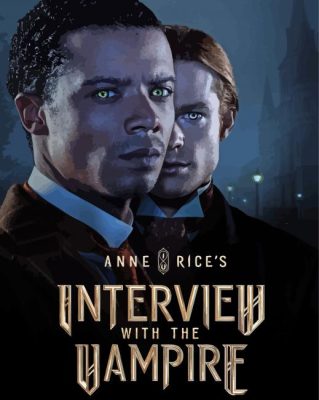 Interview With The Vampire Poster paint by number