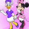 Minnie Mouse And Daisy Art Paint by number