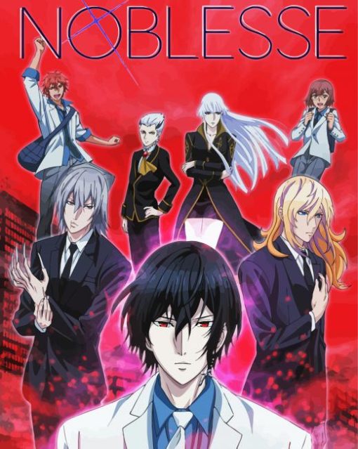 Noblesse Poster paint by number