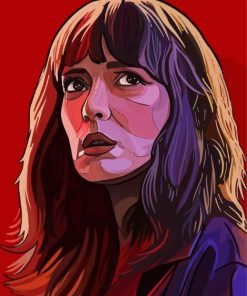 Stranger Things Joyce Byers paint by number