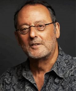 The French Actor Jean Reno paint by number