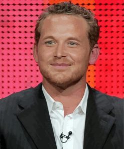 American Actor Cole Hauser paint by number