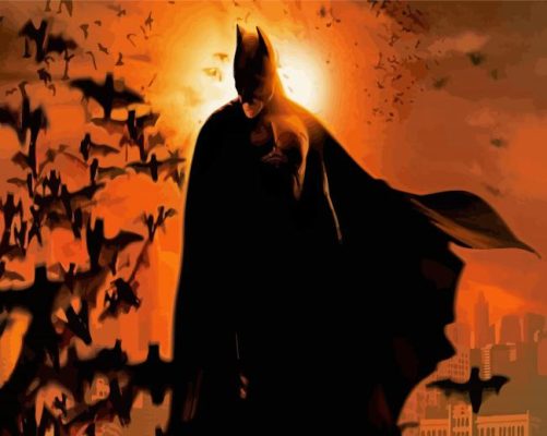 Batman Begins paint by number