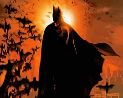 Batman Begins paint by number