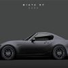 Black Matt Miata Car paint by number