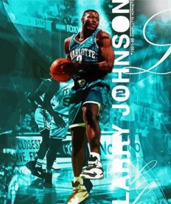 Charlotte Hornets Player Poster Art paint by number