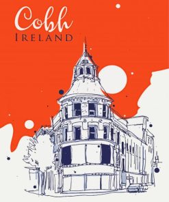 Cobh Ireland paint by number