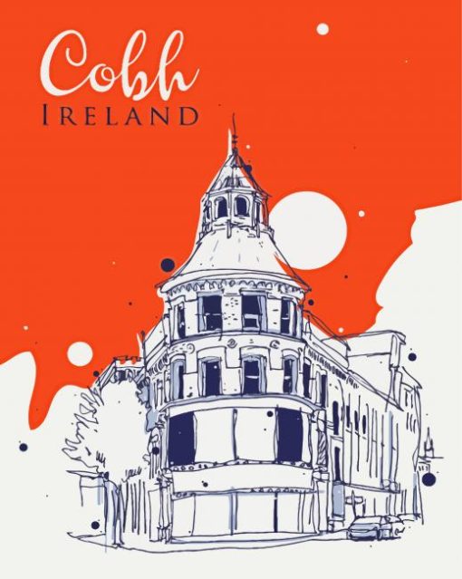 Cobh Ireland paint by number