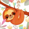 Cute Baby Sloth Hanging paint by number