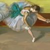 Degas Little Ballet Dancer paint by number