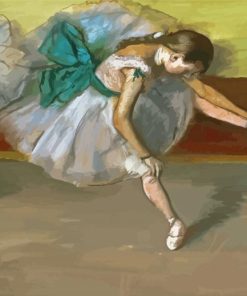 Degas Little Ballet Dancer paint by number