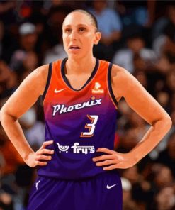 Diana Taurasi Basketball Player Paint by number