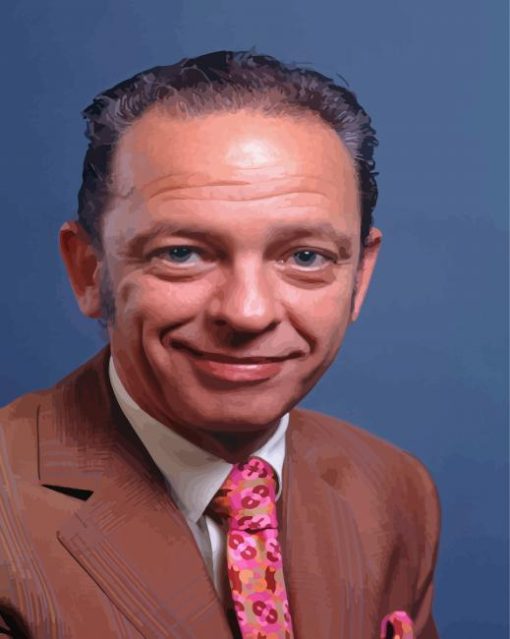 Don Knotts Paint by number