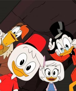 DuckTales Cartoon Characters paint by number