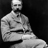 Edward Elgar In Black And White paint by number