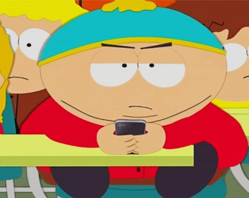 Eric Cartman paint by number