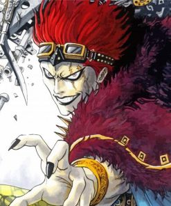 Eustass Kid paint by number